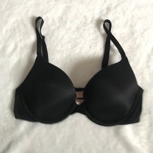 PINK Victoria’s Secret Black Push Up Bra